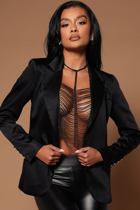 Alexi Body Chain Black