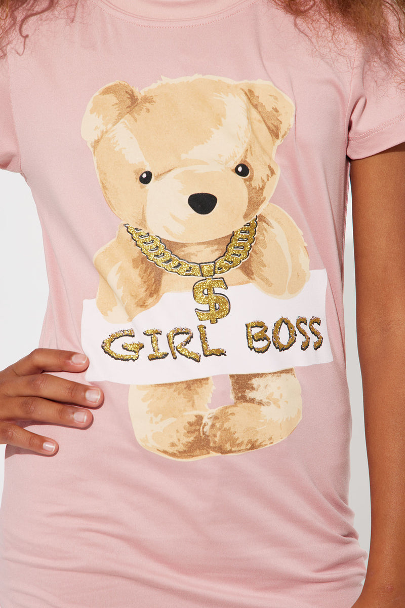 Mini Girl Boss Top - Blush | Fashion Nova, Kids Tops & T-Shirts ...