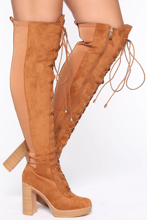 Fashion nova pretty in thigh high boots deals