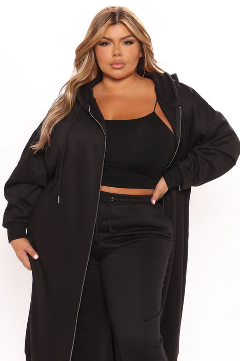 Plus size hotsell longline sweatshirt