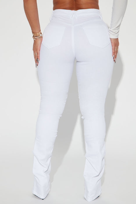 Fashion nova 2025 white jeans