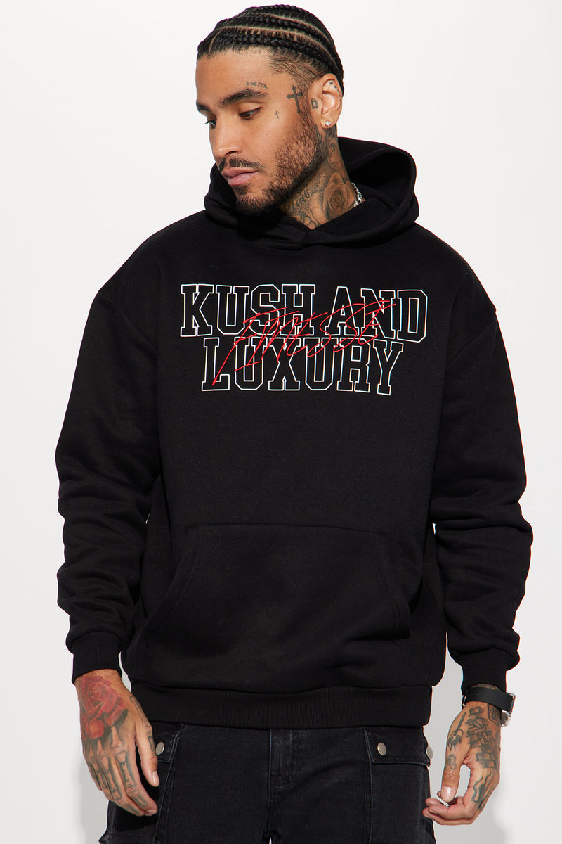 Kush And Luxury Embroidered Hoodie - Black | Fashion Nova, Mens Fleece ...
