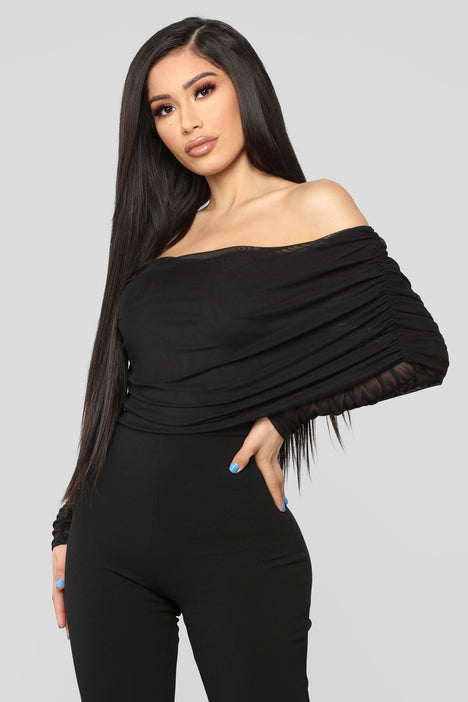 Kendall ruched store jumpsuit fashion nova