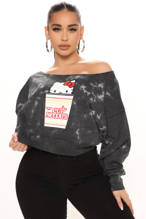 Hello kitty cup noodles sweatshirt discount