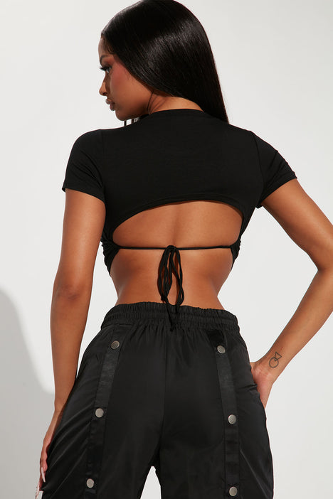 Cut front crop shop hoodie fashion nova
