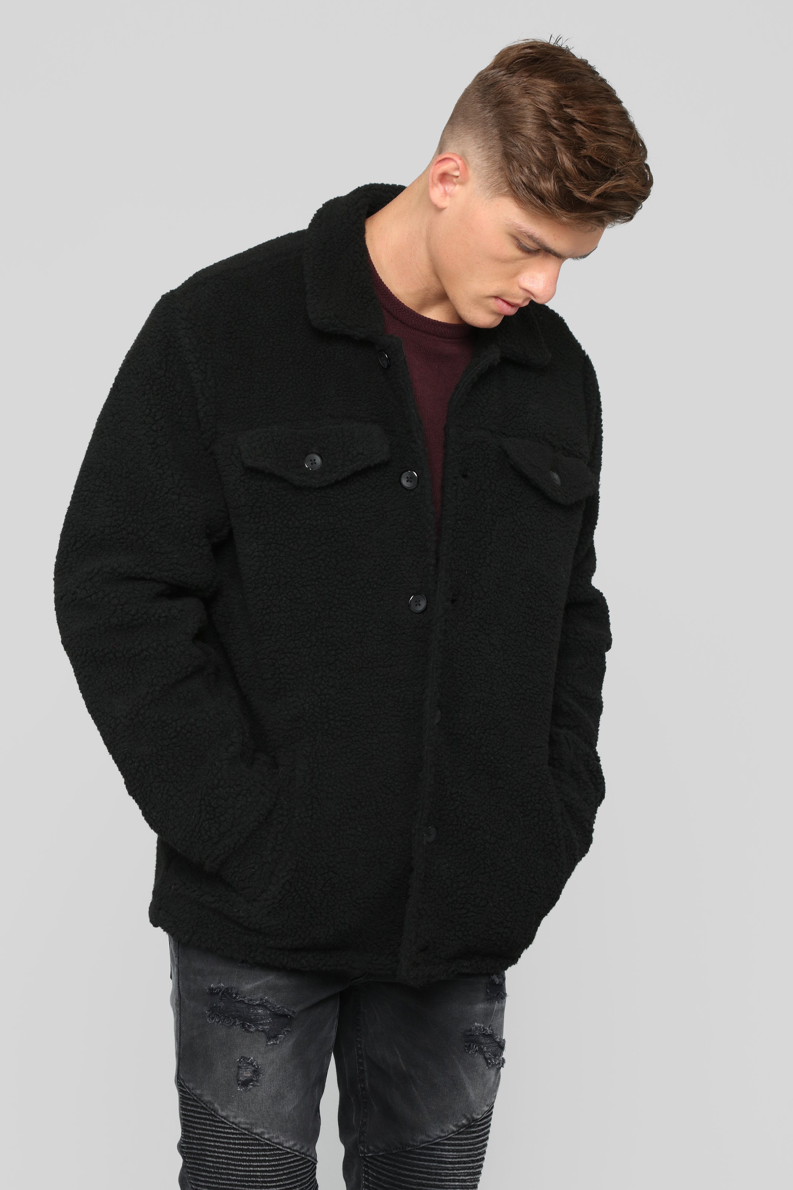 Always working sherpa new arrivals jacket