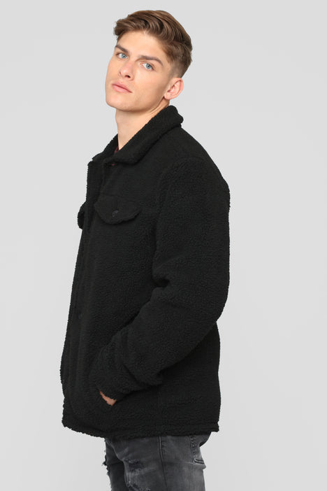 Always Working Sherpa Jacket Black