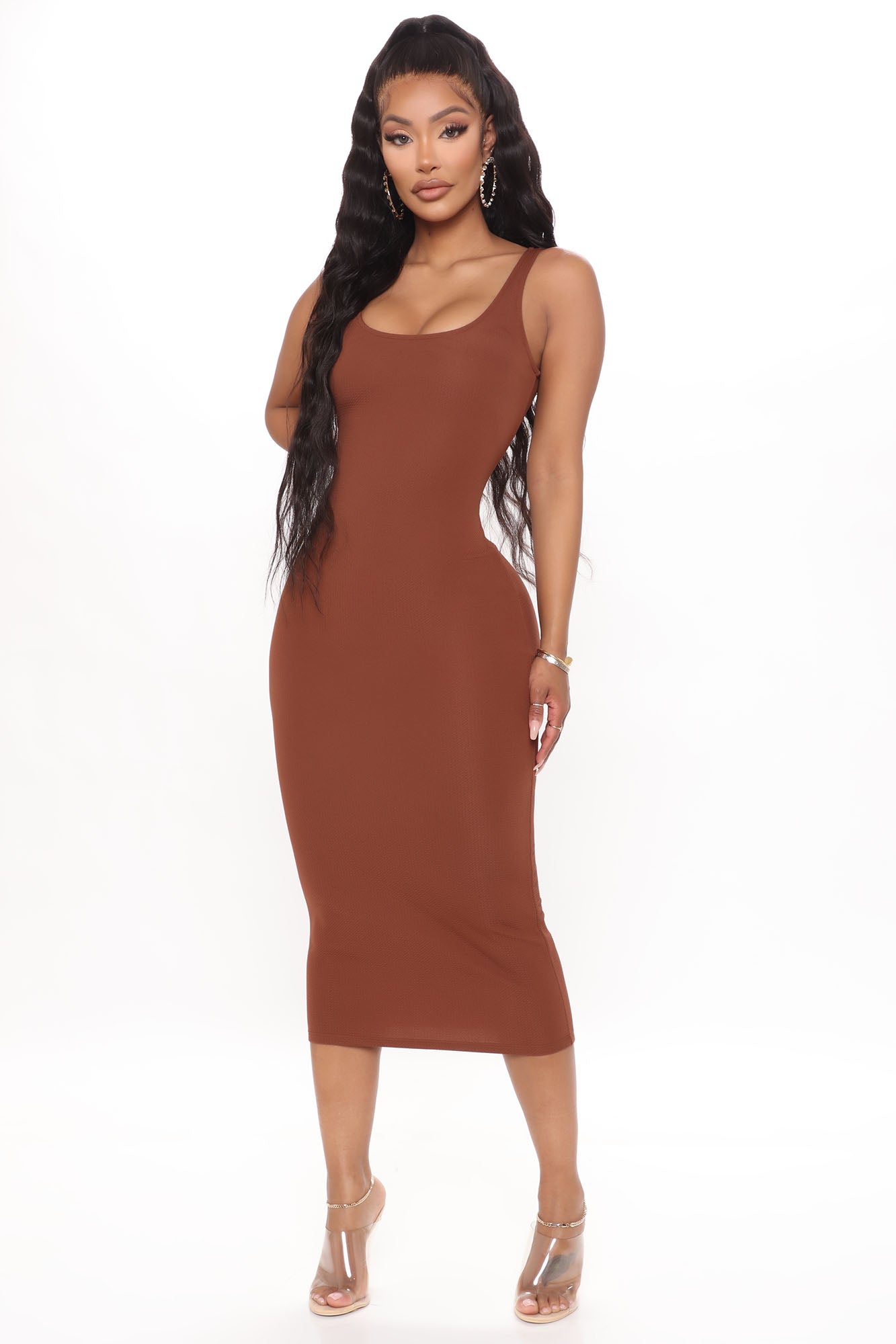 Rare feeling dress fashion nova top
