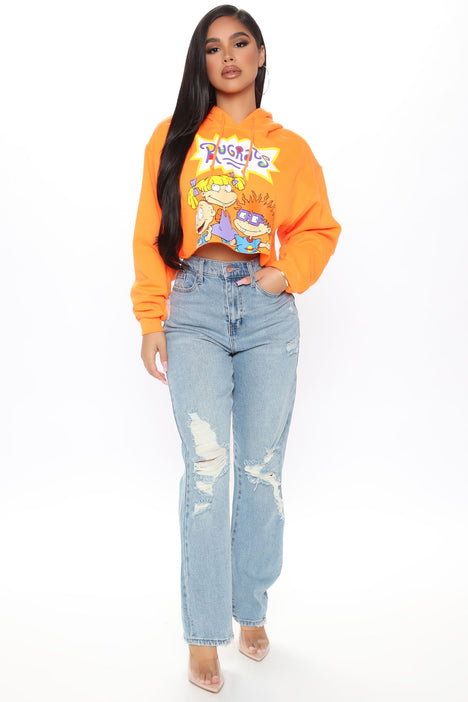 Rugrats sales hoodie orange