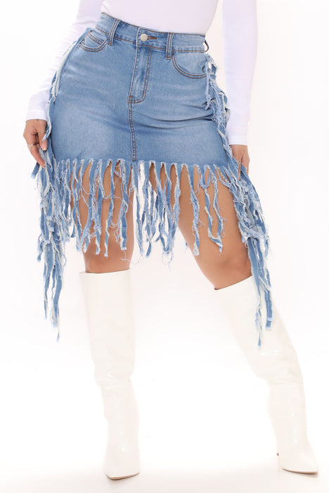 Fringe skirt store fashion nova