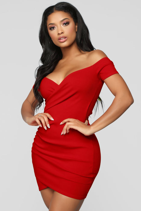 The Night We Met Dress Red
