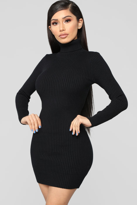 Fashion nova turtleneck dress on sale