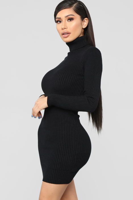 Fashion nova turtleneck hot sale dress