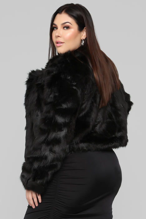 Fashion nova outlet franchesca fur jacket