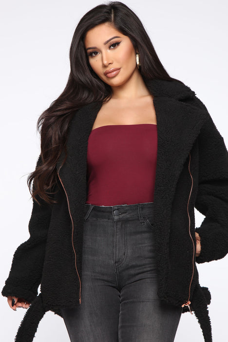 Fashion nova deals teddy jacket