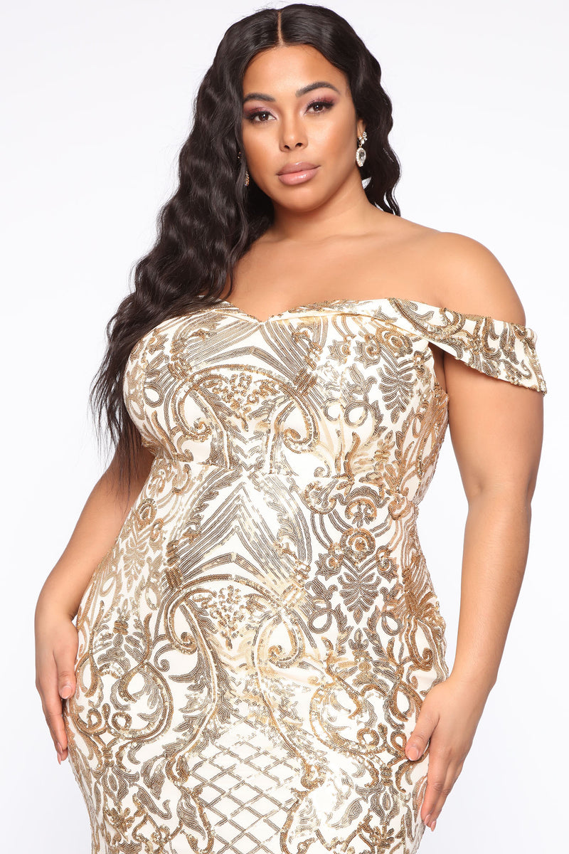 Glitz and glamour plus size dresses top