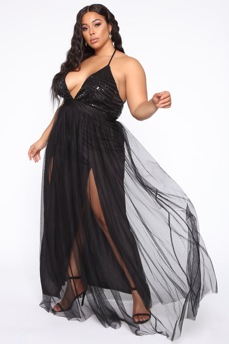 Fashion nova majestic sequin online dress