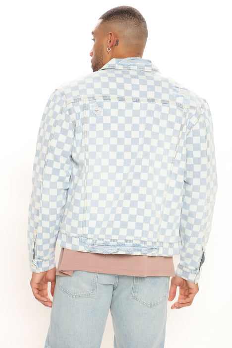 Levis checkmate denim jacket hotsell