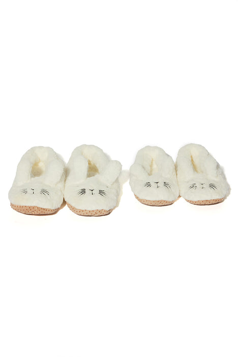 Mommy and sale me fur slippers