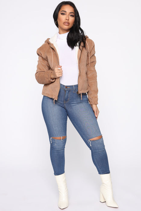 Fashion nova corduroy sales jacket