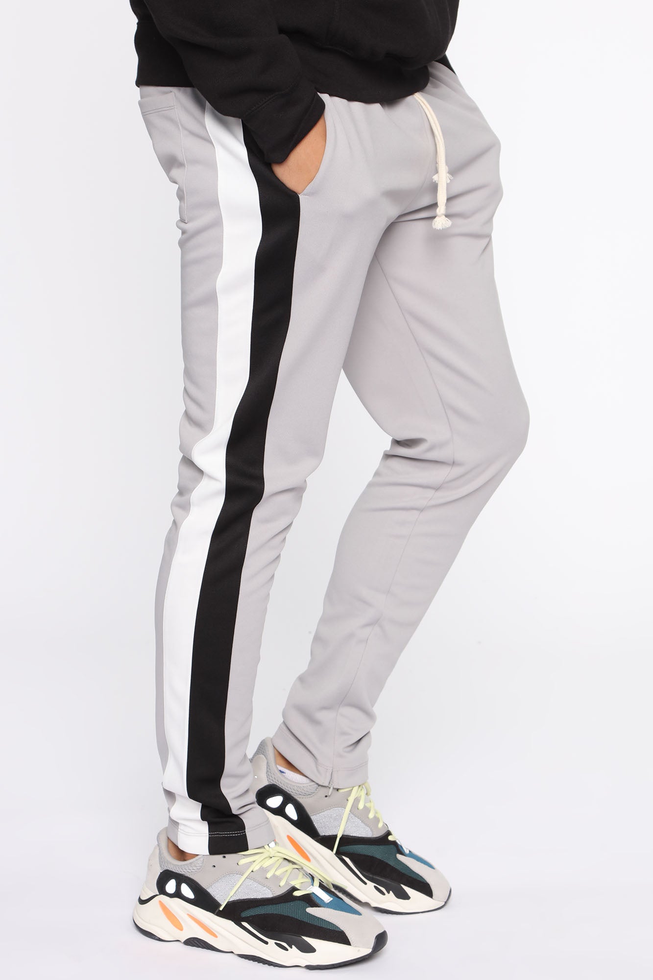 Fashion nova mens track discount pants
