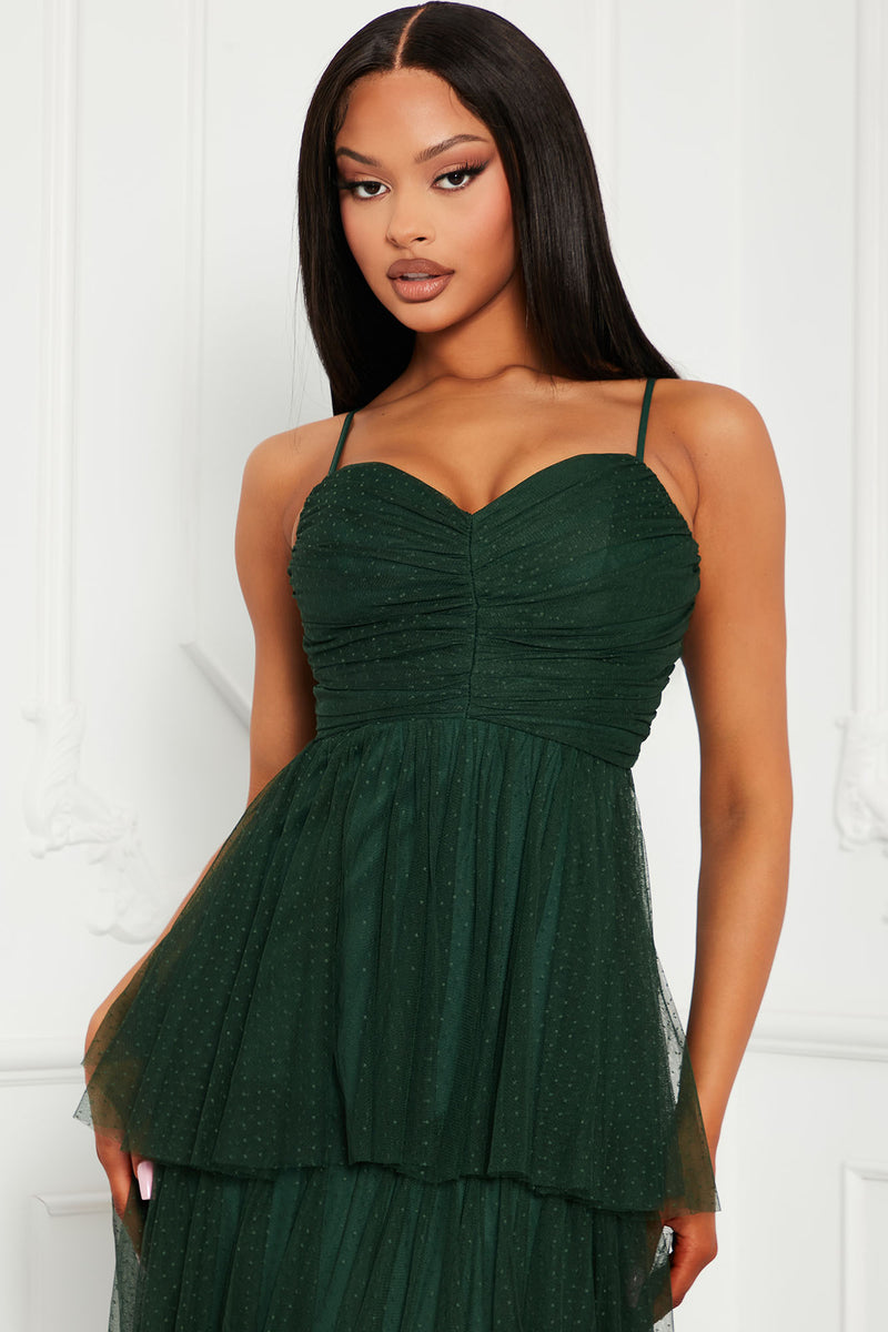 Carmela Tulle Maxi Dress - Emerald | Fashion Nova, Dresses | Fashion Nova