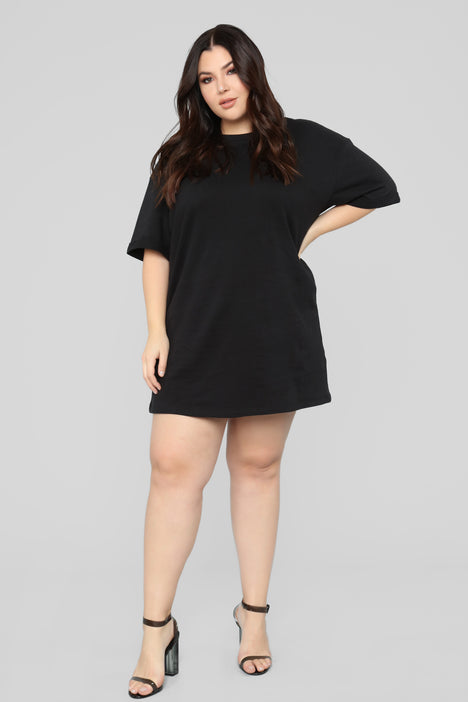 T shirt dress deals fashion nova