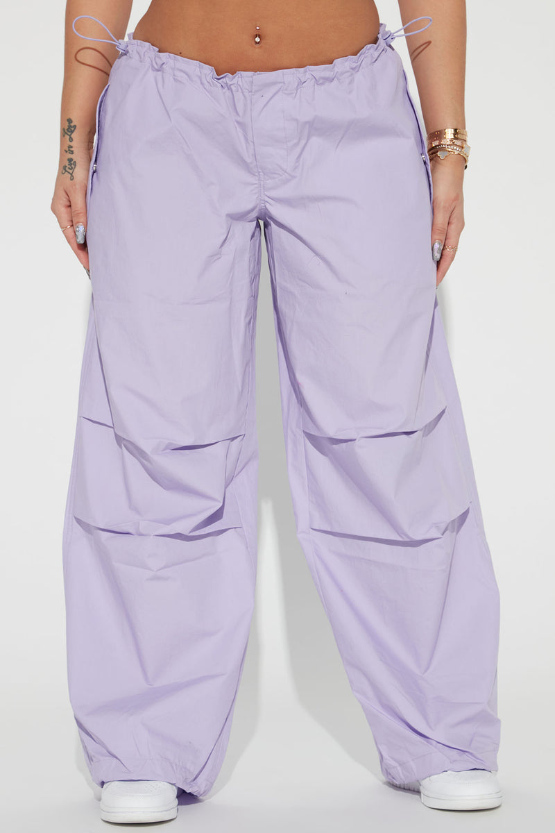 Laguna Low Slung Parachute Pant - Lavender | Fashion Nova, Pants ...