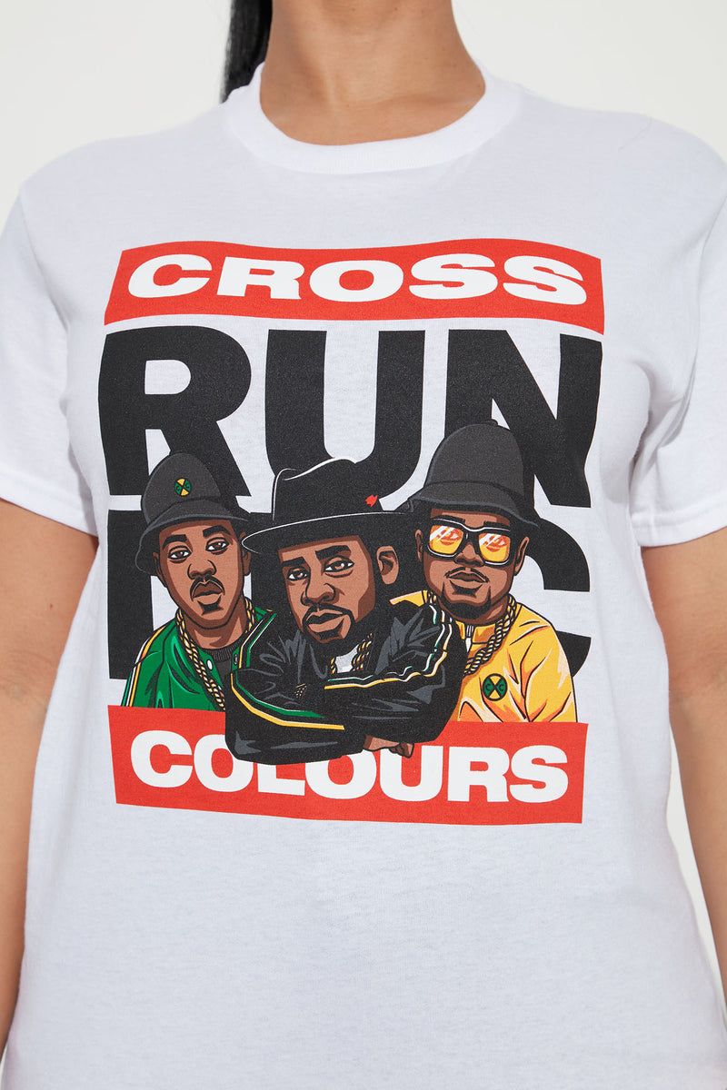 Run DMC Graphic TShirt White Fashion Nova, Screens Tops and