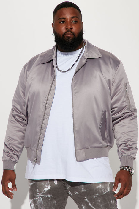 Silver bomber new arrivals jacket mens