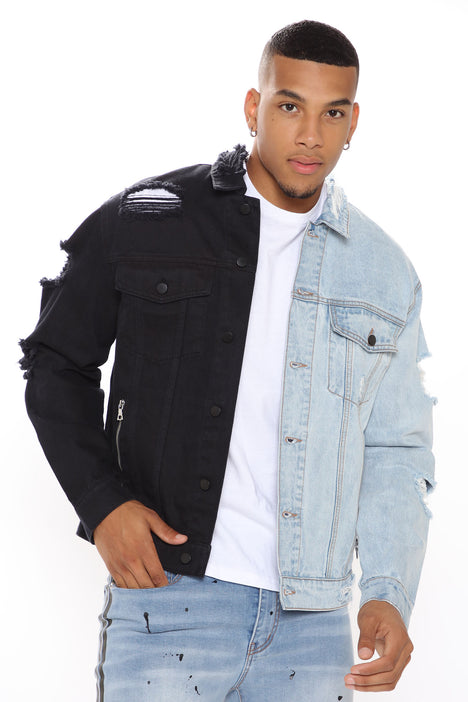 Fashion nova jean jacket men deals