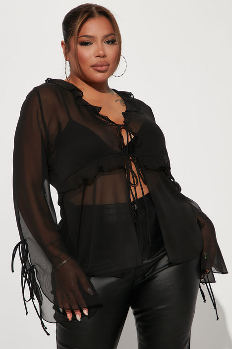 Weekend Feeling Blouse Black