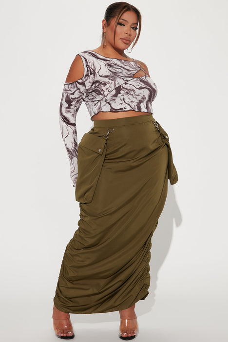 Plus size 2025 skirts fashion nova