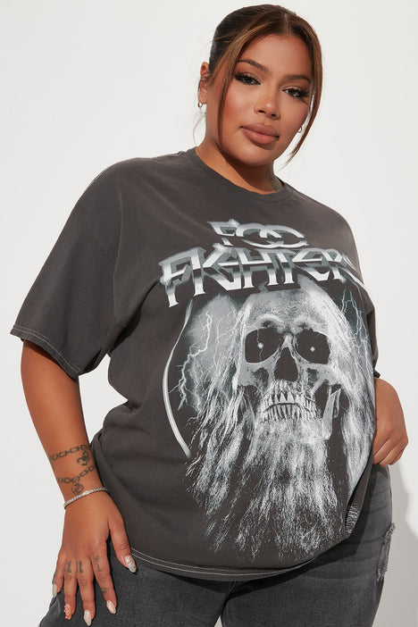 Foo fighters t shirt hot sale plus size