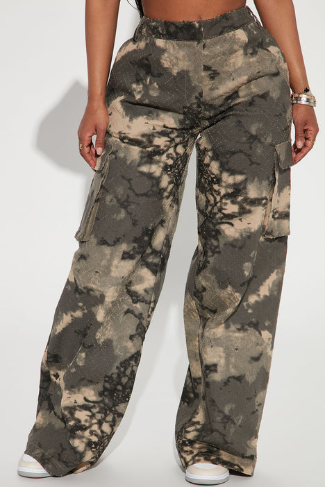 Camouflage loose sale pants