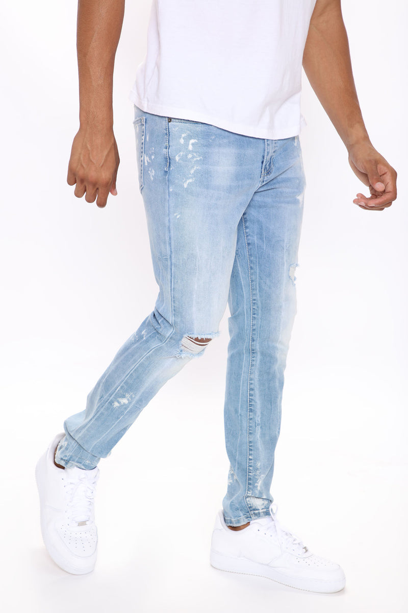 Owen Slim Taper Jeans - Light Wash | Fashion Nova, Mens Jeans | Fashion ...