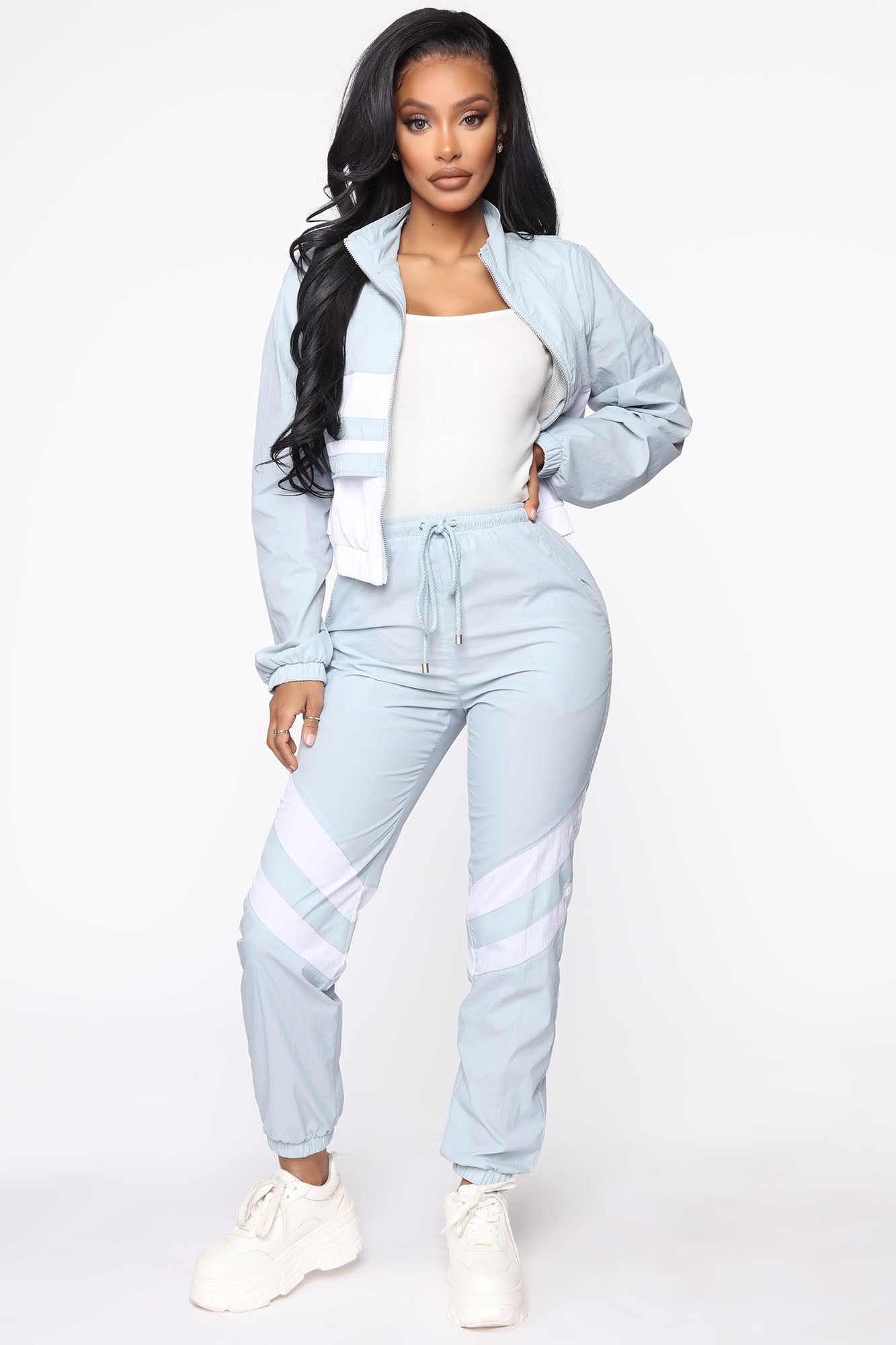 Fashion nova outlet windbreaker pants