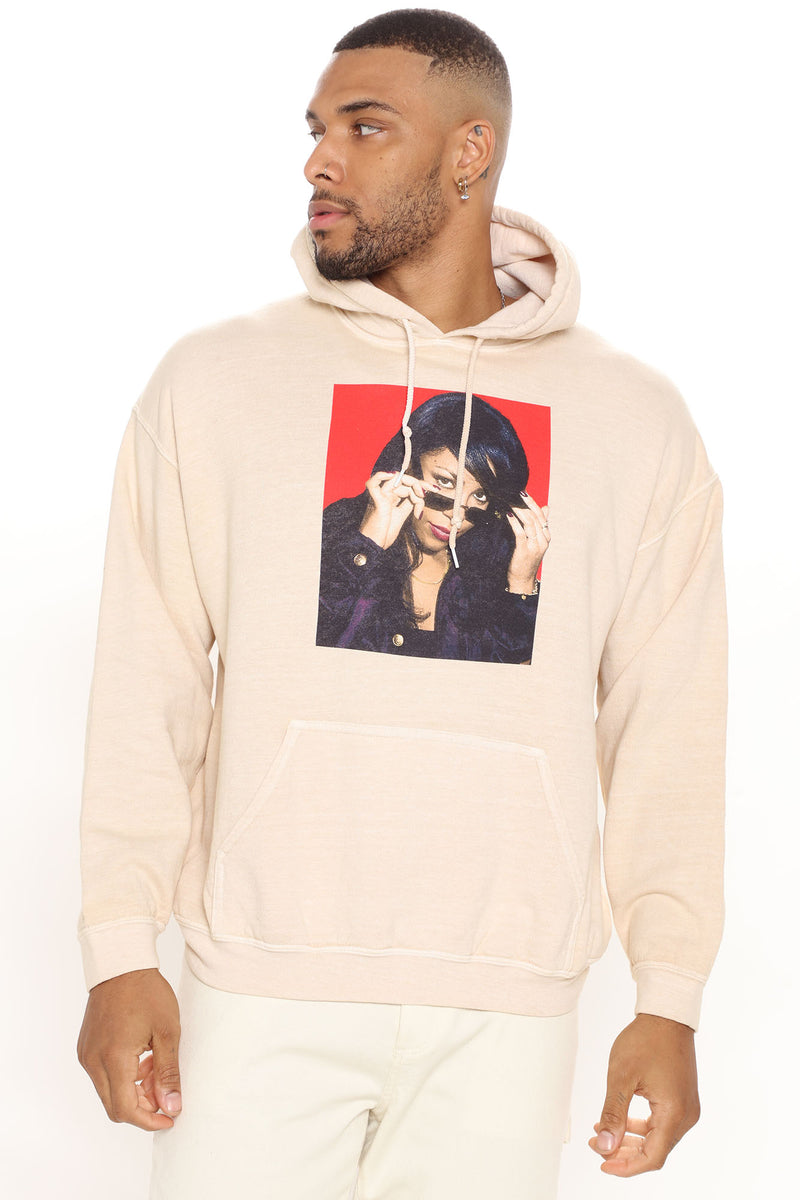 Aaliyah Shade Hoodie - Sand | Fashion Nova, Mens Graphic Tees | Fashion ...
