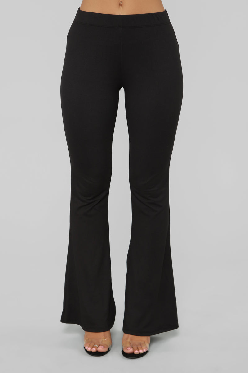 Basic Bell Bottom Pants - Black | Fashion Nova, Pants | Fashion Nova