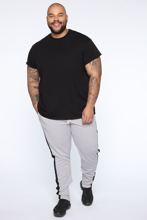 Retro track shop pants fashion nova