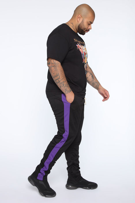 Retro track pants fashion nova top