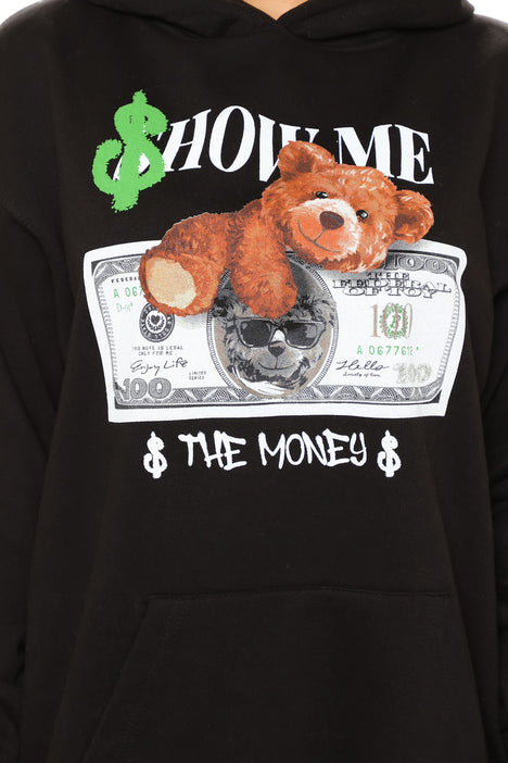 Money bear hoodie hotsell
