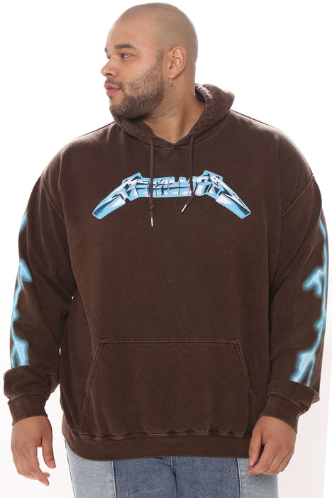 Metallica clearance lightning hoodie