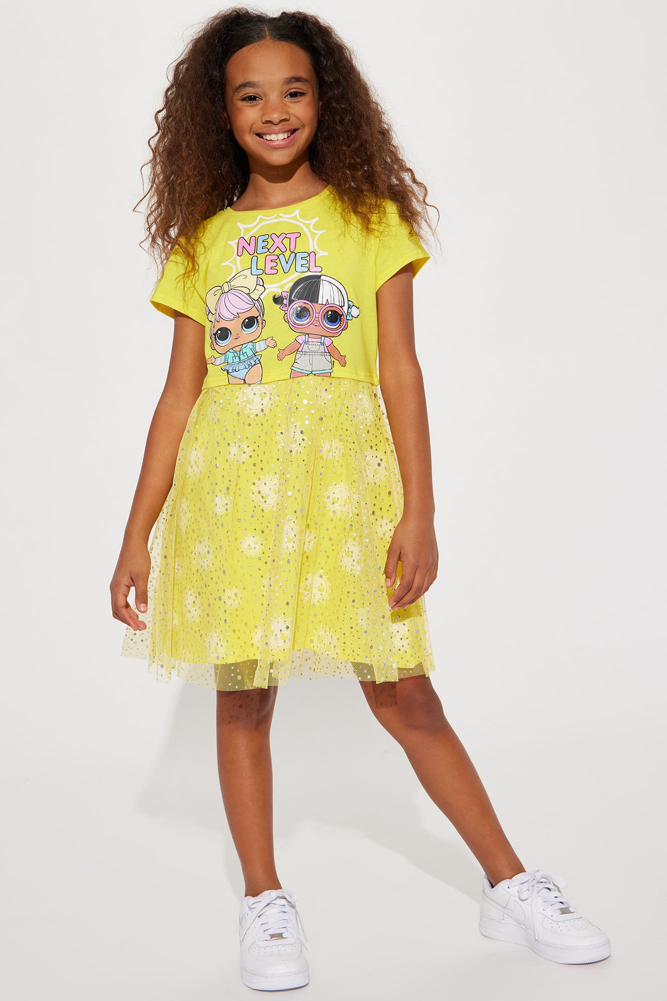 Mini LOL Surprise Next Level Tulle Dress Yellow Fashion Nova