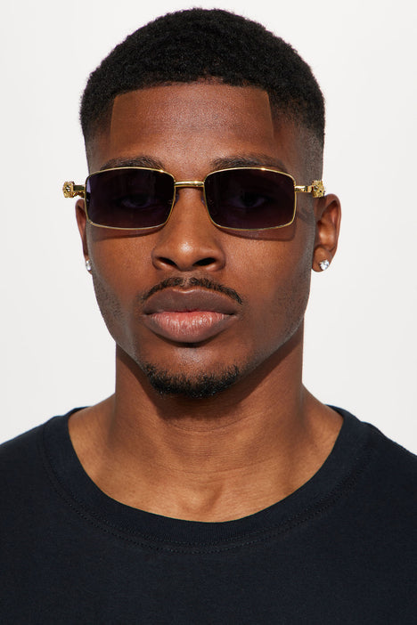 Keep An Eye Sunglasses Gold Fashion Nova Mens Sunglasses