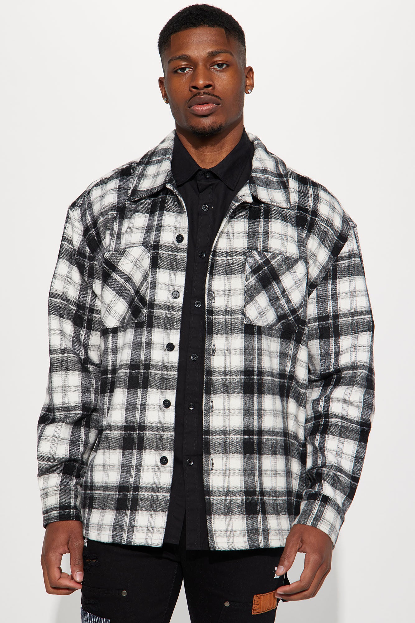 Heavyweight plaid flannel shirt online