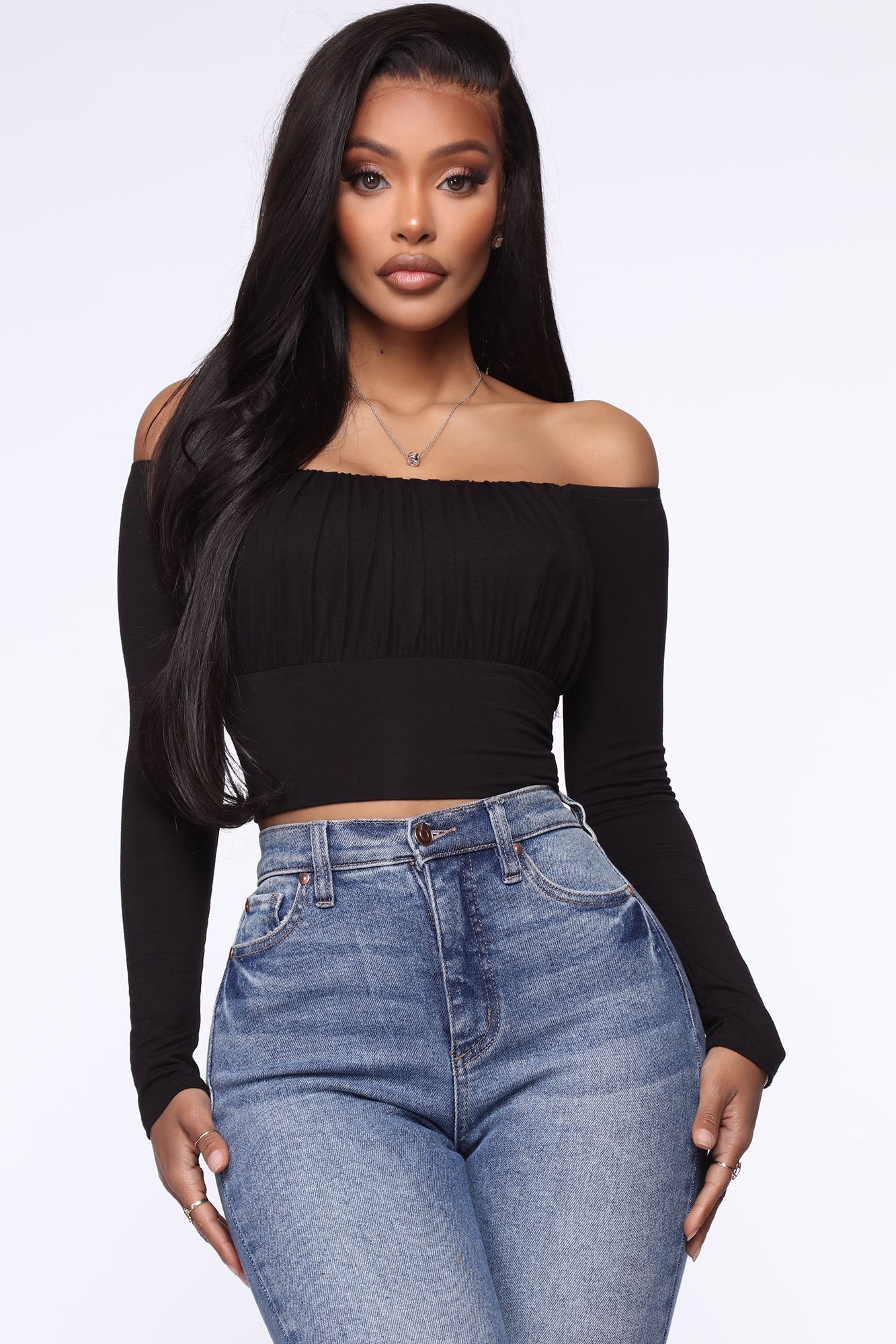 Fashion nova off the shoulder tops clearance