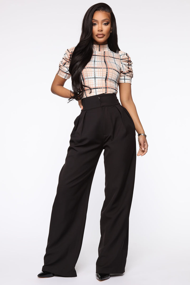 Sheer My Sleeve Top - Tan/Multi | Fashion Nova, Knit Tops | Fashion Nova