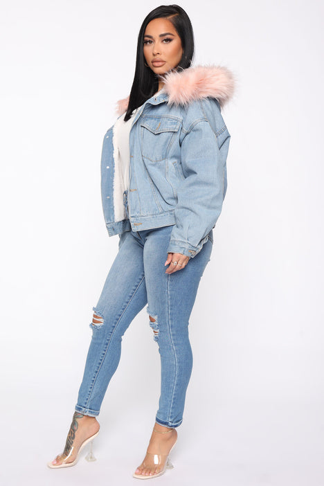 Stop Staring Denim Jacket Denim Pink Fashion Nova Jackets