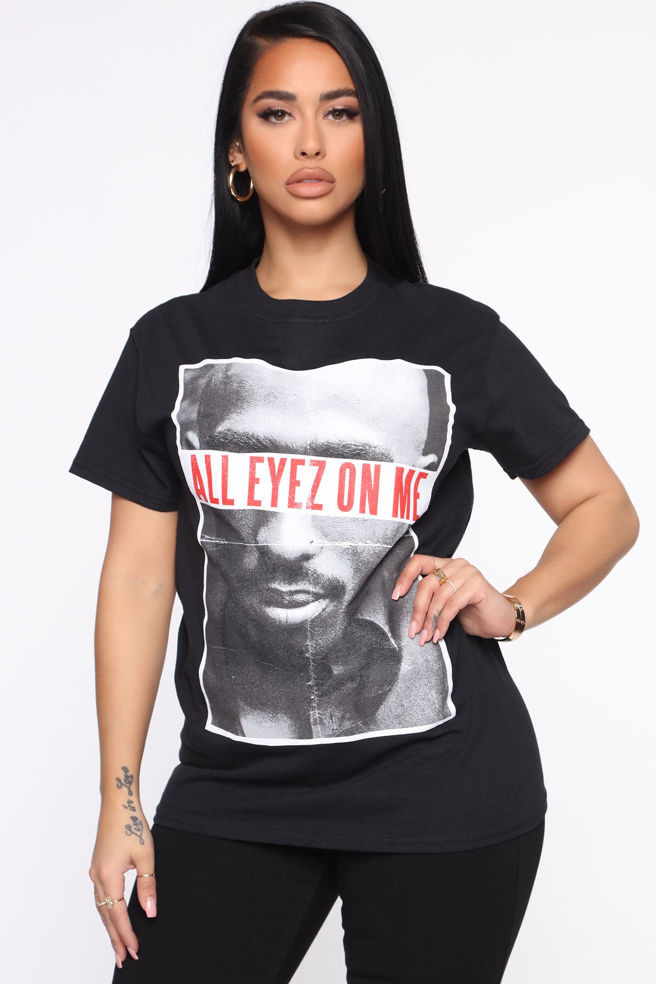 All Eyes On Me Top Black Fashion Nova Screens Tops and
